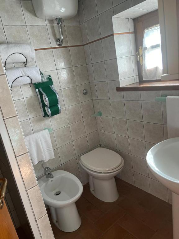 Łazienka w obiekcie Agriturismo La Castellina