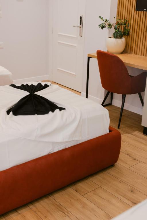 Postel nebo postele na pokoji v ubytování Hotel Olsi