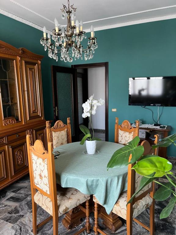 TV a/nebo společenská místnost v ubytování B&B Del Porto
