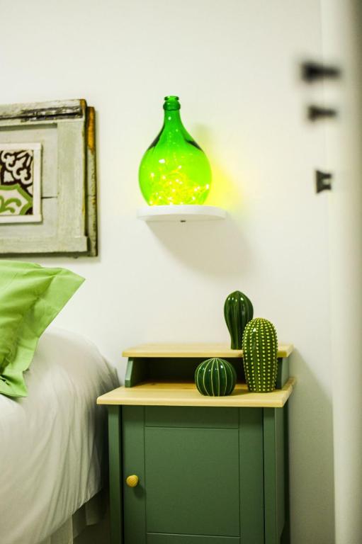 Postel nebo postele na pokoji v ubytování Bianco Pugliese B&B