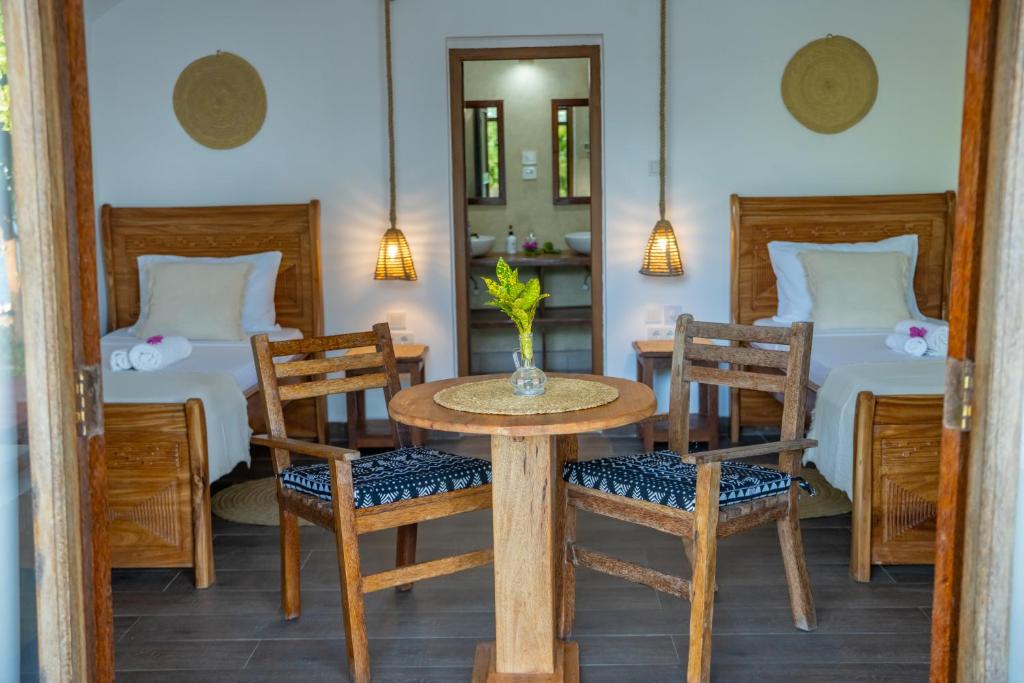 Restaurace v ubytování Juana Ocean Villas