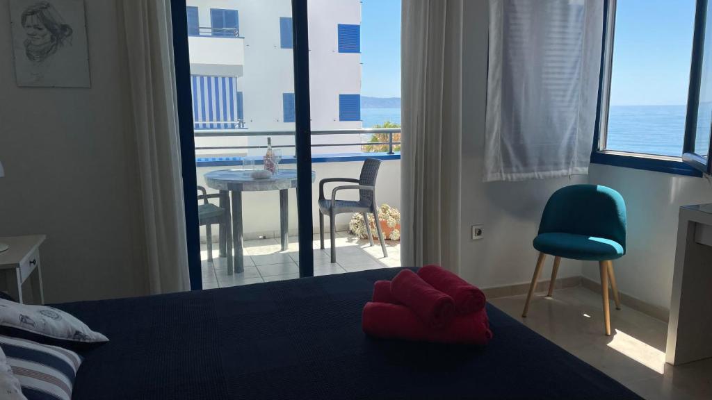 Balkón nebo terasa v ubytování Mirada Azul