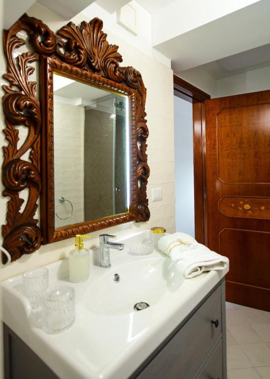 Koupelna v ubytování Bianco Pugliese B&B