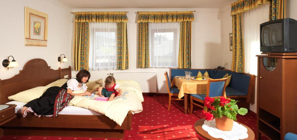 Voodi või voodid majutusasutuse Hotel Feldwebel toas