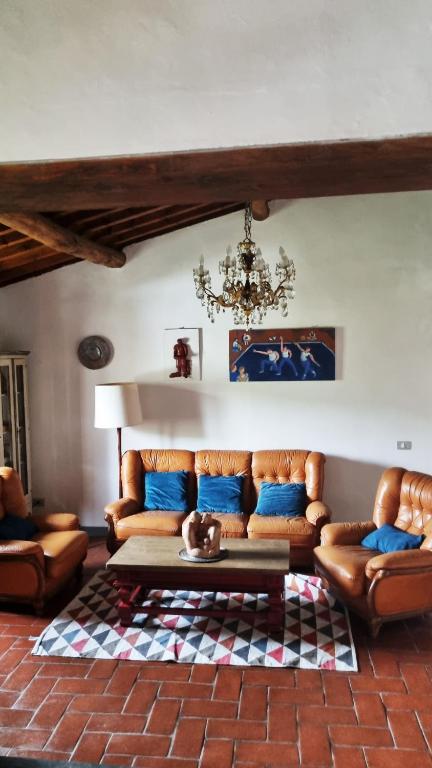 Posezení v ubytování Borgo San Michele Incisa Tuscany