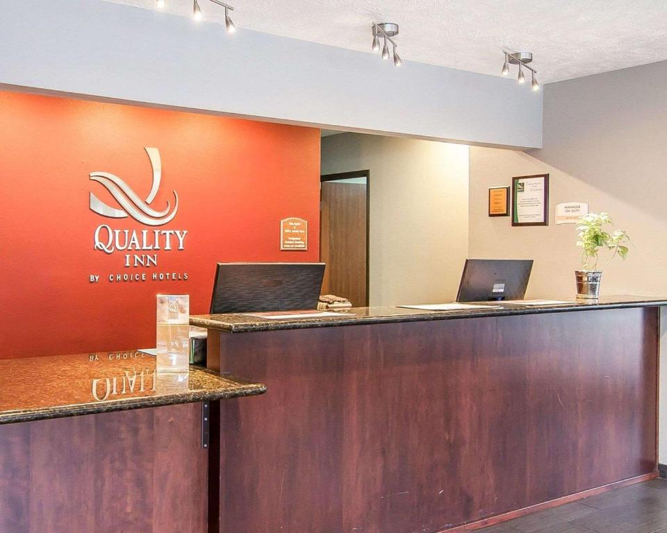 Certifikát, hodnocení, plakát nebo jiný dokument vystavený v ubytování Quality Inn Downtown Convention Center