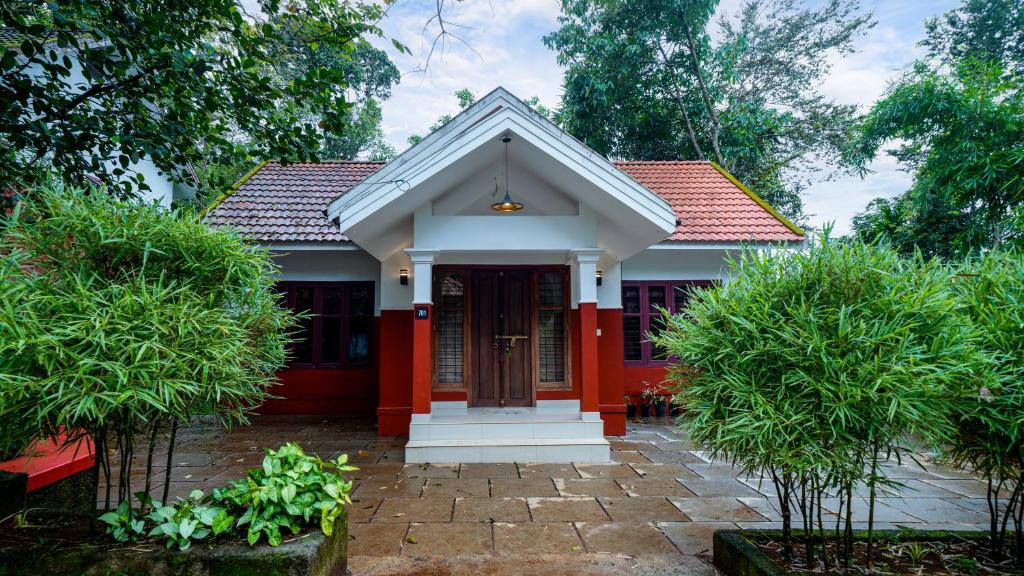 Zahrada ubytování Vythiri Holiday Resort, Wayanad