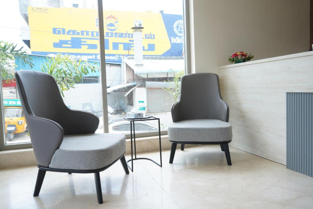 Posezení v ubytování VANTARA SUITEs