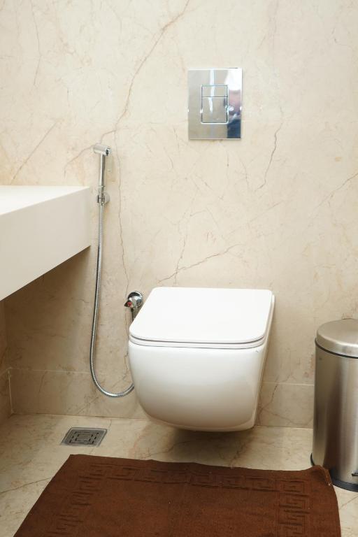 Koupelna v ubytování VANTARA SUITEs