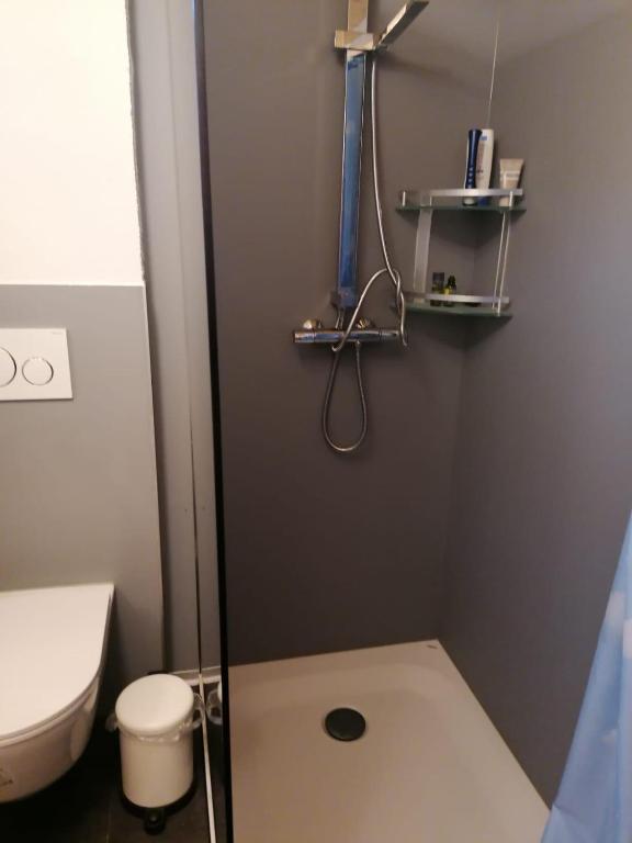 Koupelna v ubytování Haus Zur Mühle