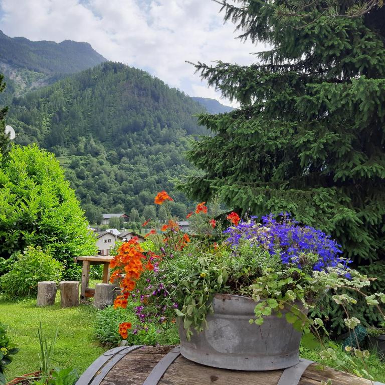 Nespecifikovaný výhled na hory nebo výhled na hory při pohledu z bed and breakfast