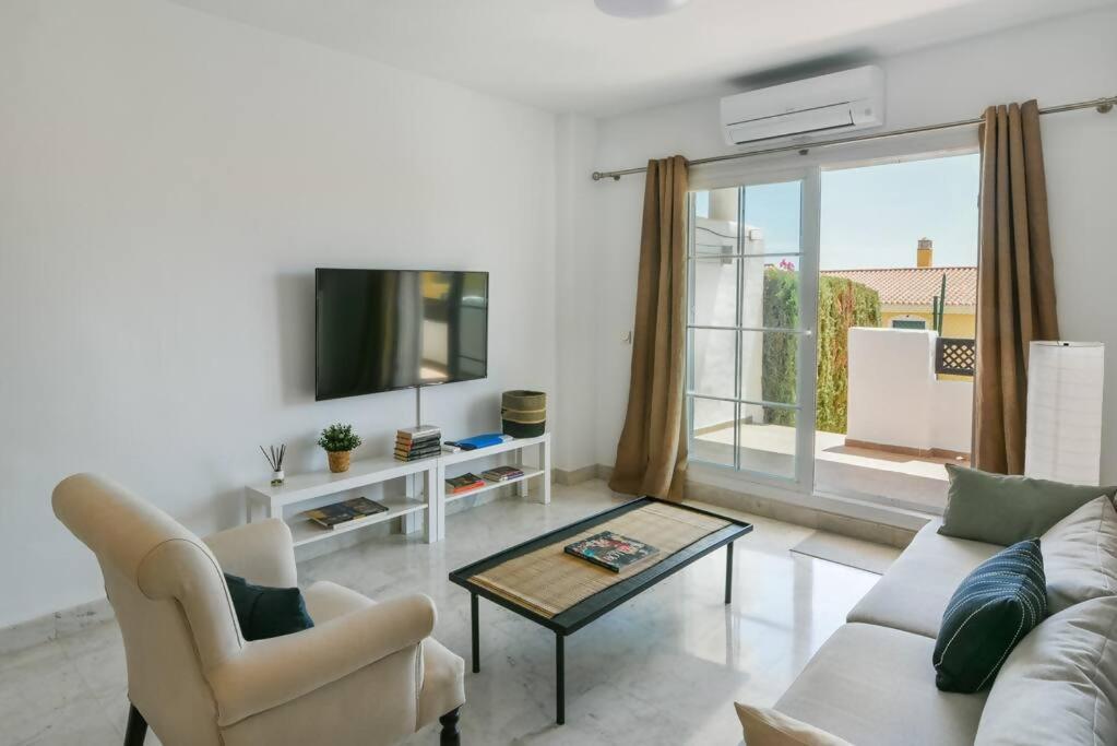 TV a/nebo společenská místnost v ubytování Increíble apartamento