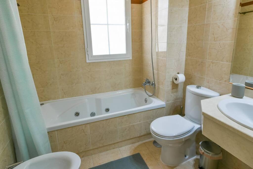 Koupelna v ubytování Increíble apartamento