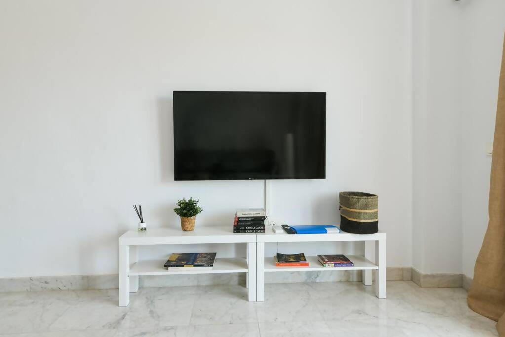 TV a/nebo společenská místnost v ubytování Increíble apartamento