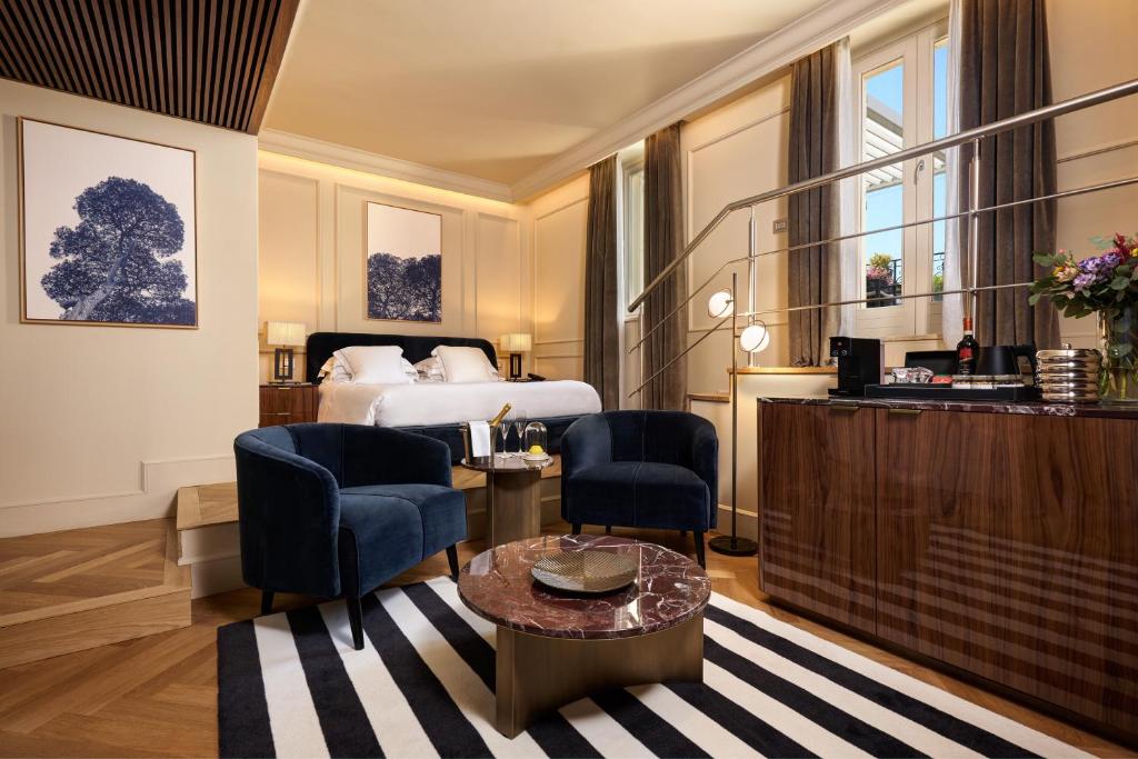 Posezení v ubytování The First Arte - Preferred Hotels & Resorts