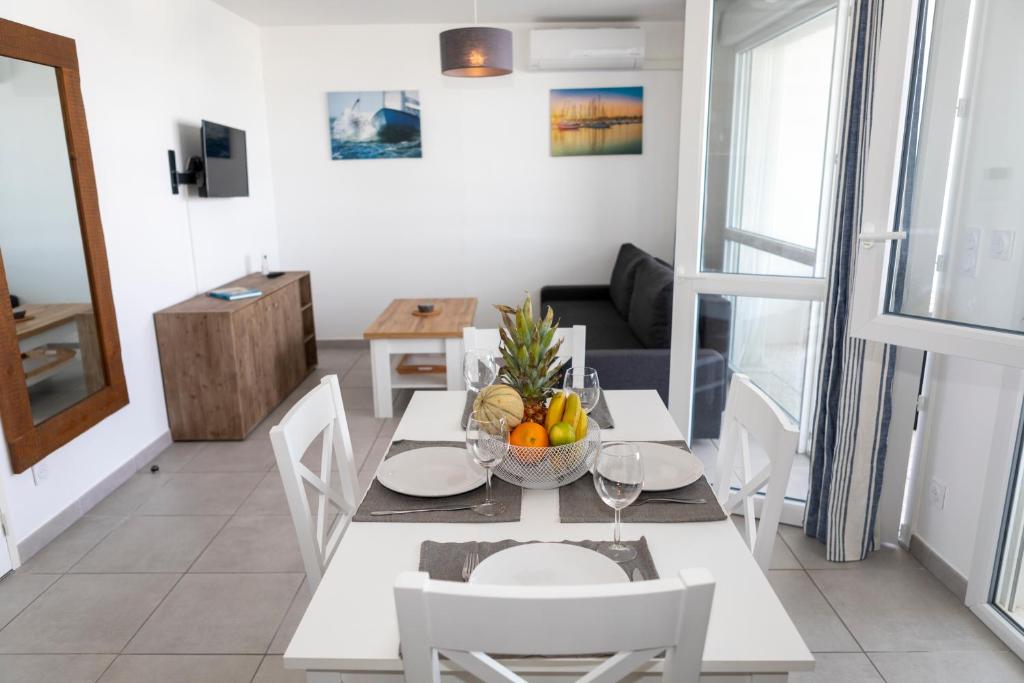 Posezení v ubytování MY Hôtel Résidences - Port Leucate