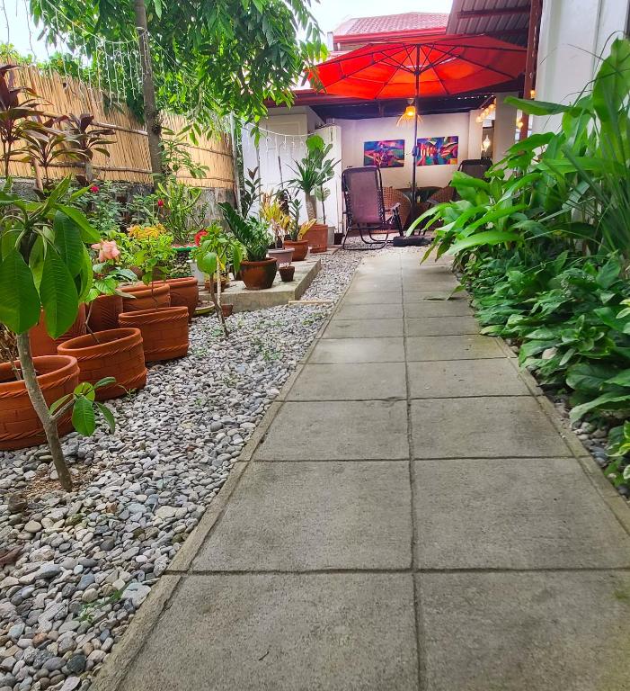Zahrada ubytování Casa EspIliNorte