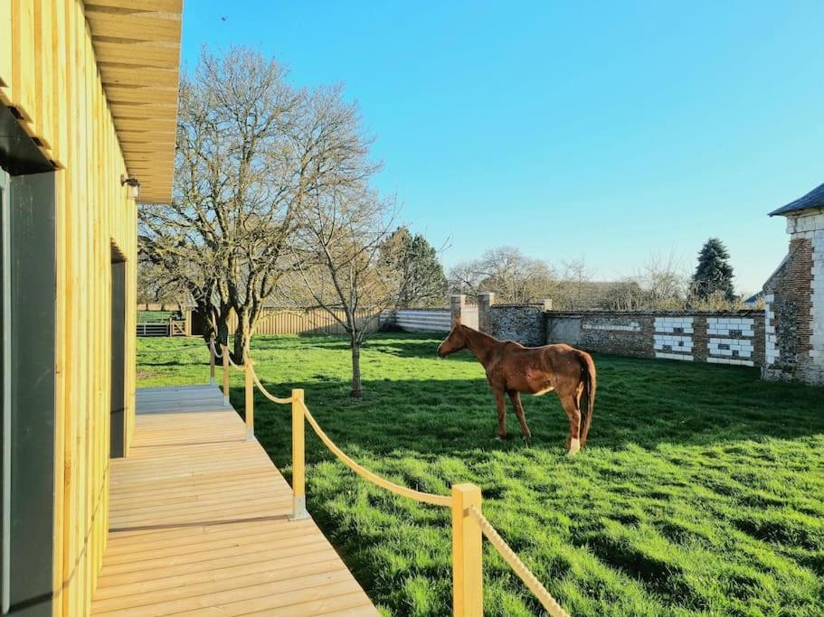 Billede fra billedgalleriet på le L ' o d g e du Parc en pleine Nature i Saint-Martin-le-Gaillard