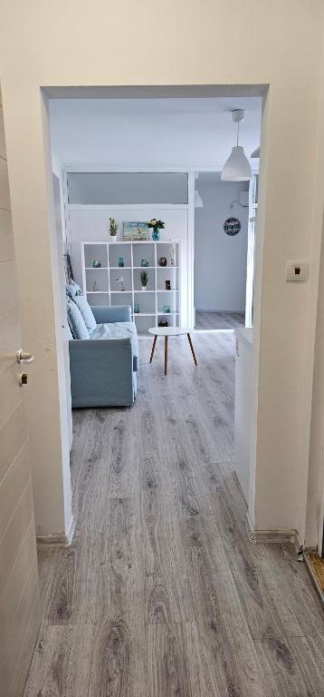 Postel nebo postele na pokoji v ubytování VP Blue Summer