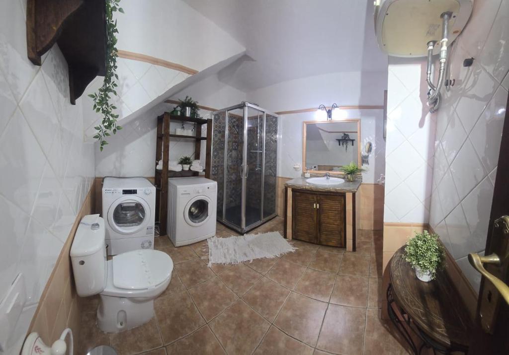 Koupelna v ubytování Vivienda Vacacional Finca Jorsam con Piscina