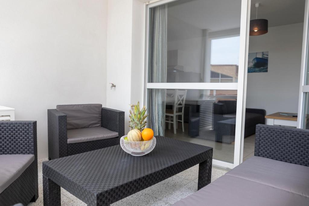 Posezení v ubytování MY Hôtel Résidences - Port Leucate