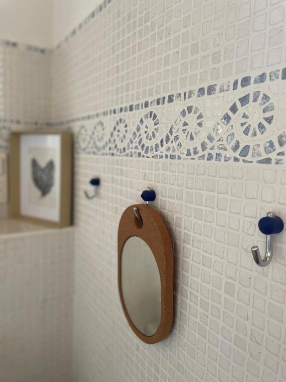 Koupelna v ubytování Gemütliche Wohnung am Tor zum Schwarzwald