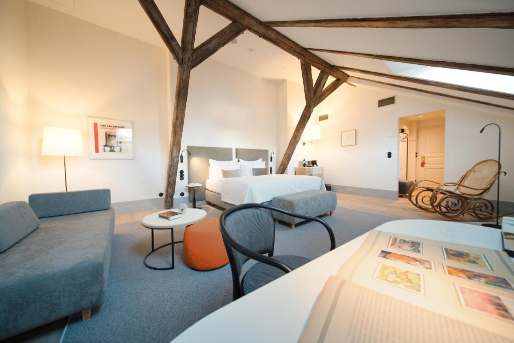 Posezení v ubytování Hotel BOOKQUET