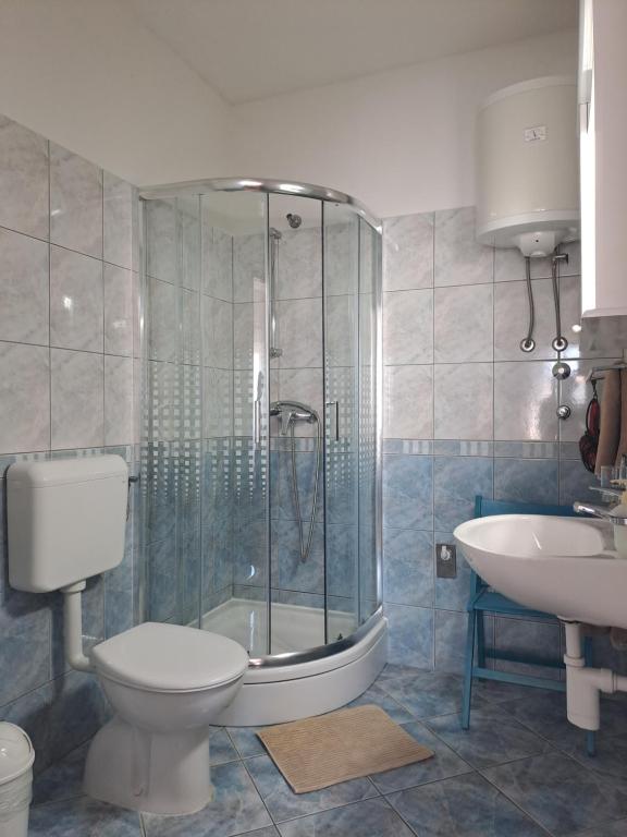 Kúpeľňa v ubytovaní Villa Franco Zadar