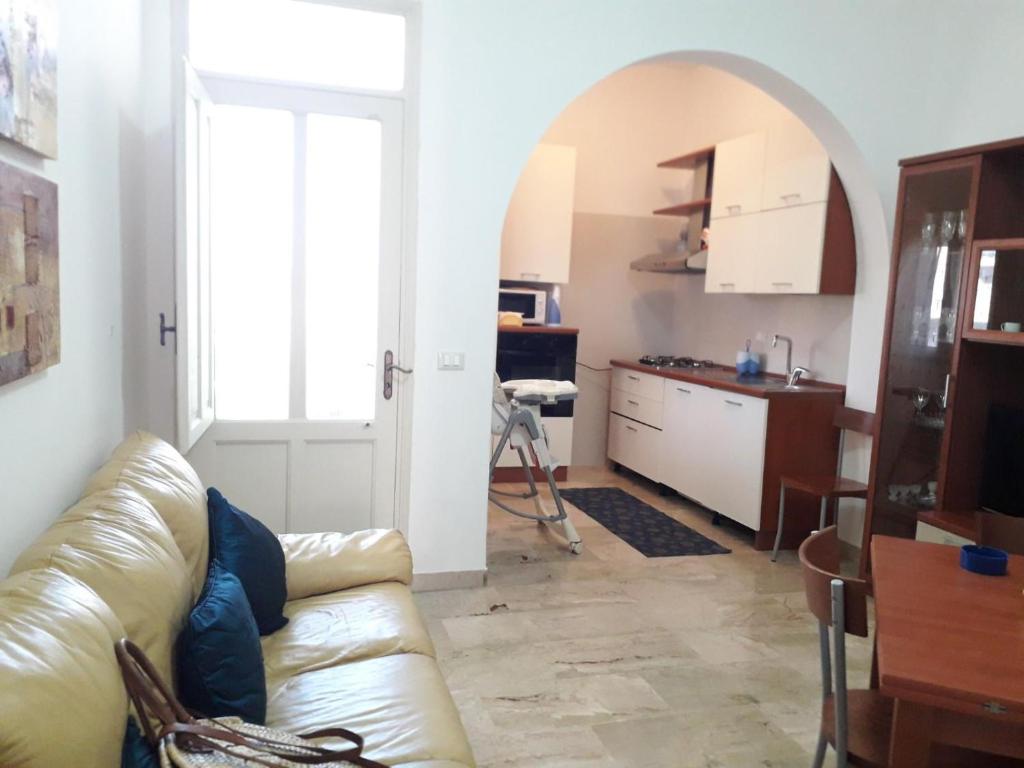 Køkken eller tekøkken på Casa Finuzza