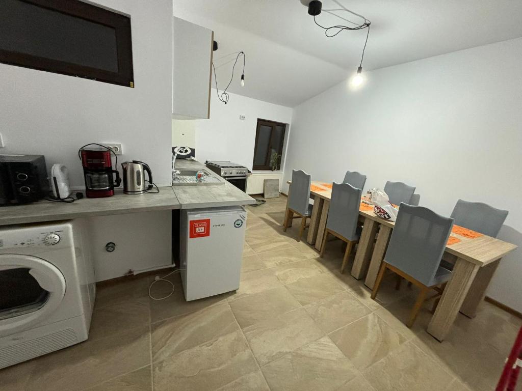 Kuchyň nebo kuchyňský kout v ubytování Alexander Residence