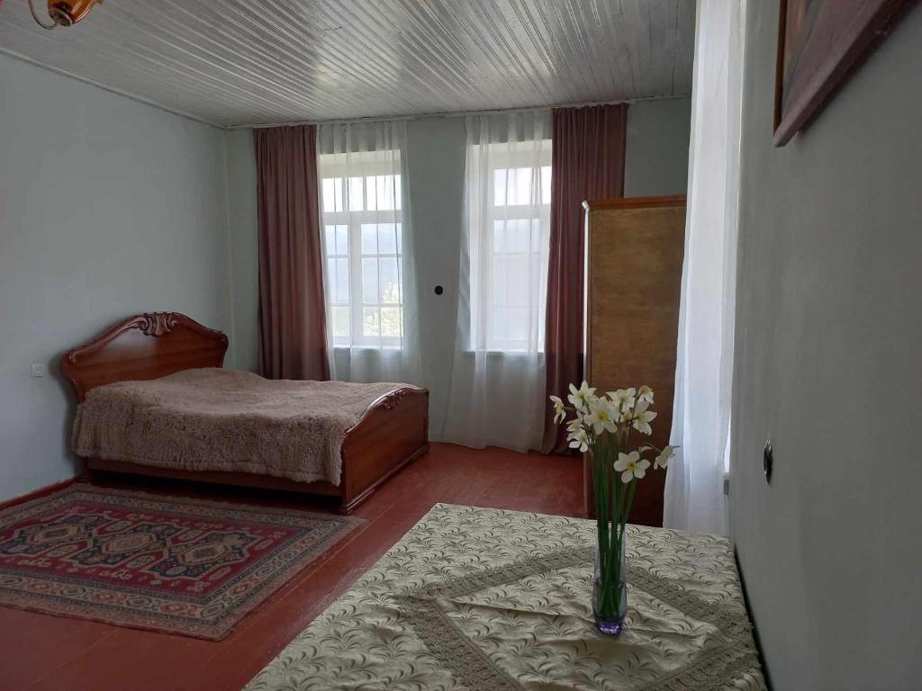 Postel nebo postele na pokoji v ubytování Vamesa