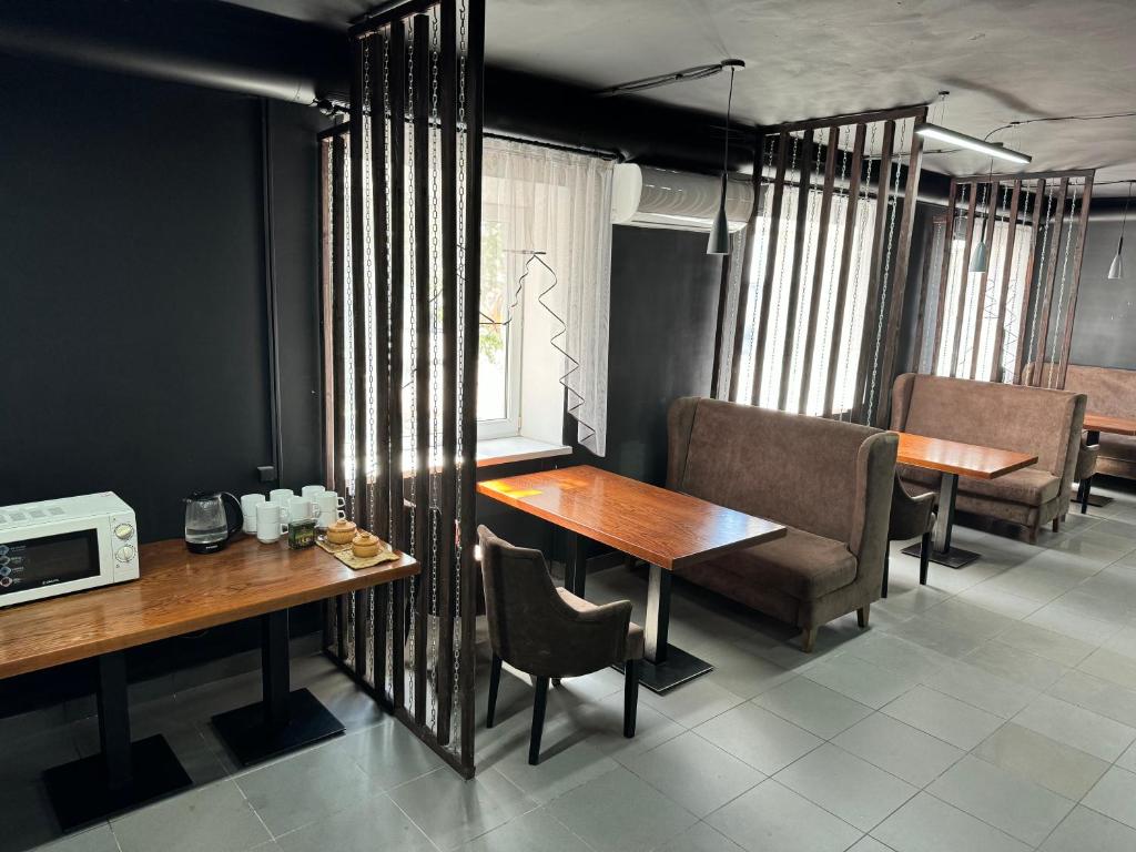 Posezení v ubytování Hotel TETRIS Voznesensk