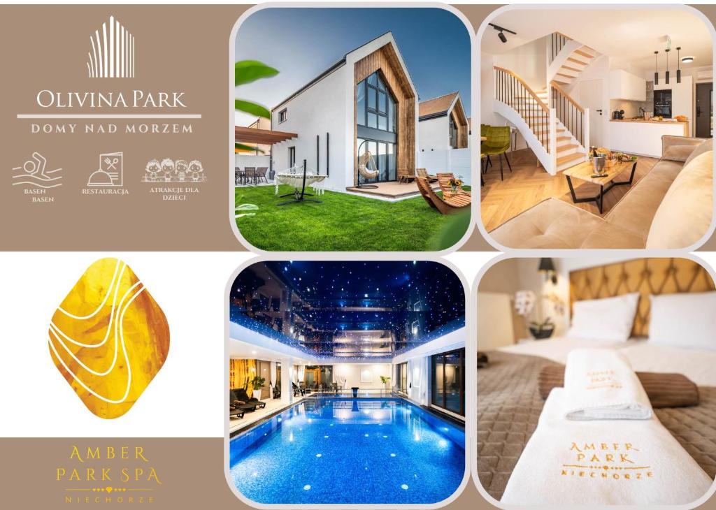 Bazén v ubytování Olivina Park Spa - domki z dostępem do krytego basenu, saun, wyżywienia i atrakcji dla dzieci nebo v jeho okolí