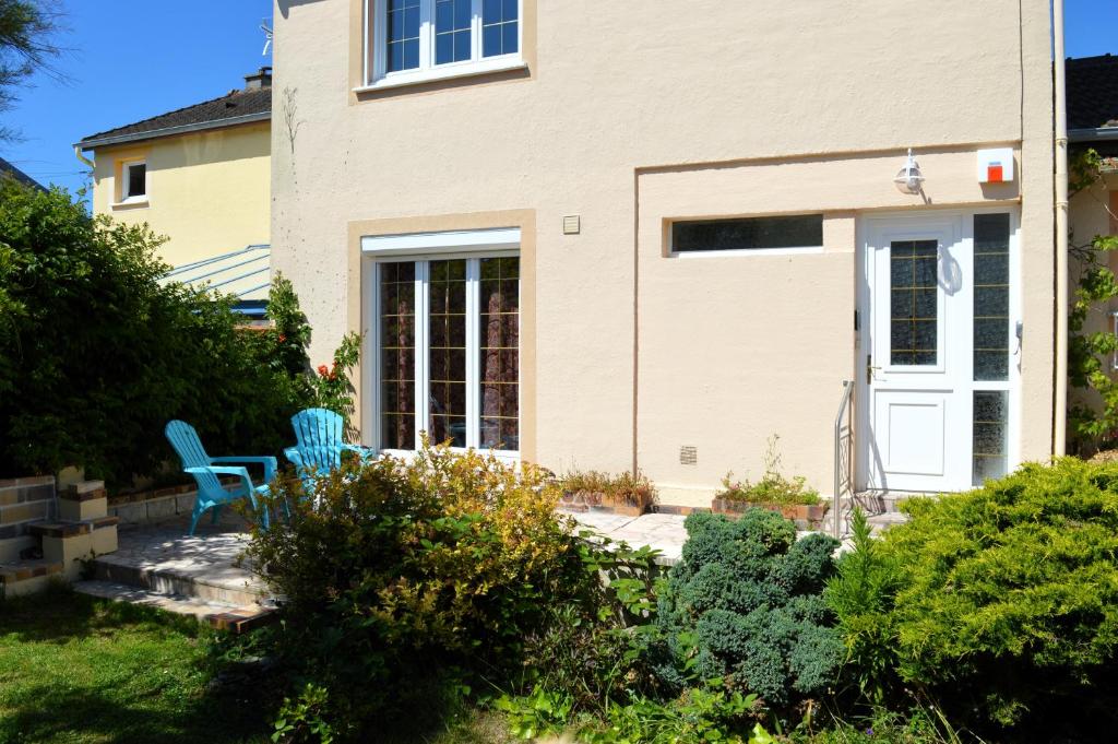 Zahrada ubytování Le Caprice de la mer - maison avec véranda, jardin