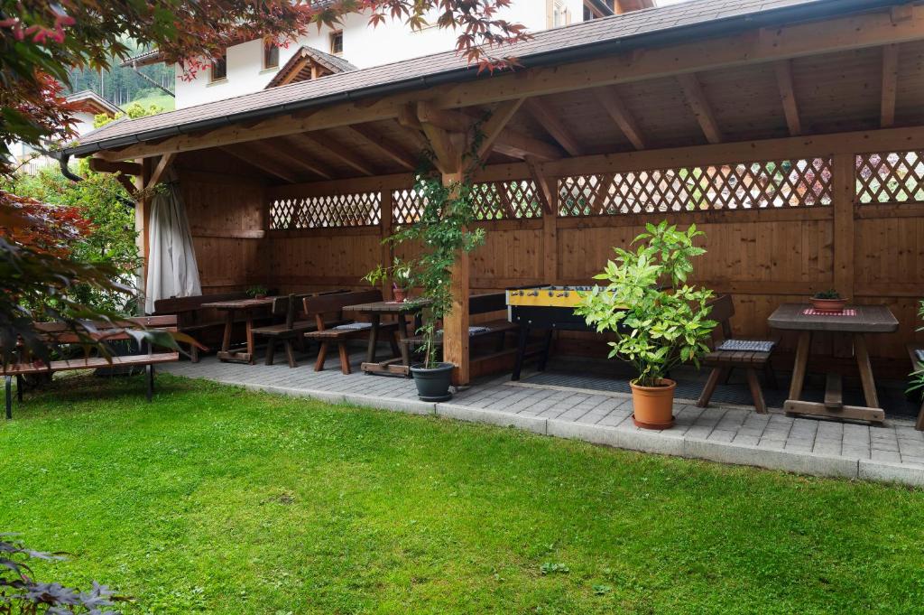 Zahrada ubytování Friedheim Appartments