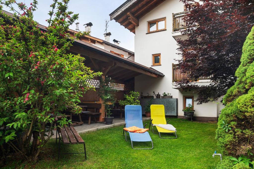 Zahrada ubytování Friedheim Appartments