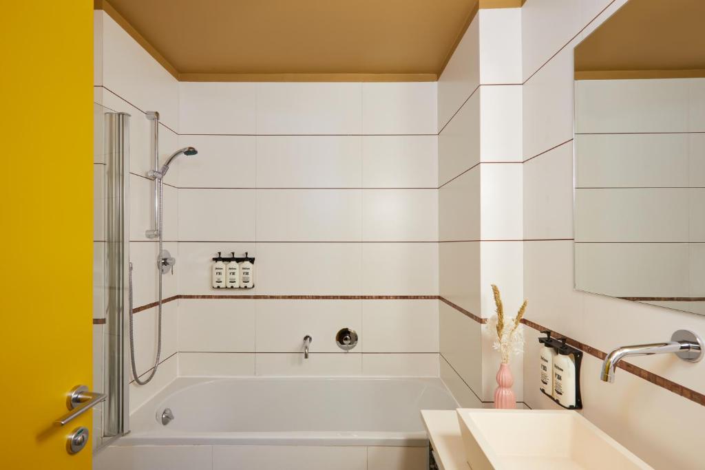 Koupelna v ubytování Hotel Indigo Florence by IHG