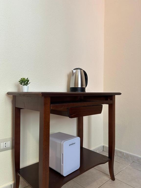 Příslušenství pro přípravu čaje a kávy v ubytování Palazzo 1815