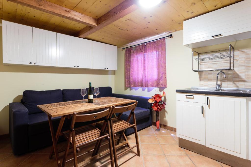 Cucina o angolo cottura di Arcobaleno Village