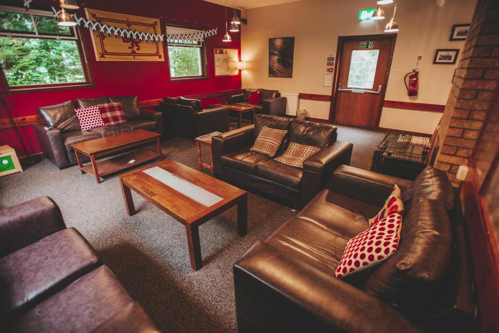 Posezení v ubytování Crianlarich Youth Hostel