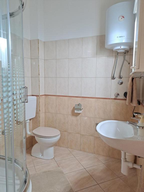 Kúpeľňa v ubytovaní Villa Franco Zadar