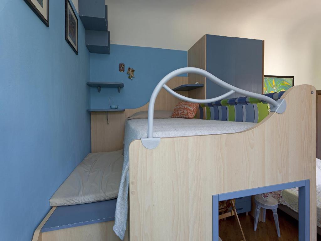 Łóżko lub łóżka w pokoju w obiekcie Oltrarno Home Silvia Florence