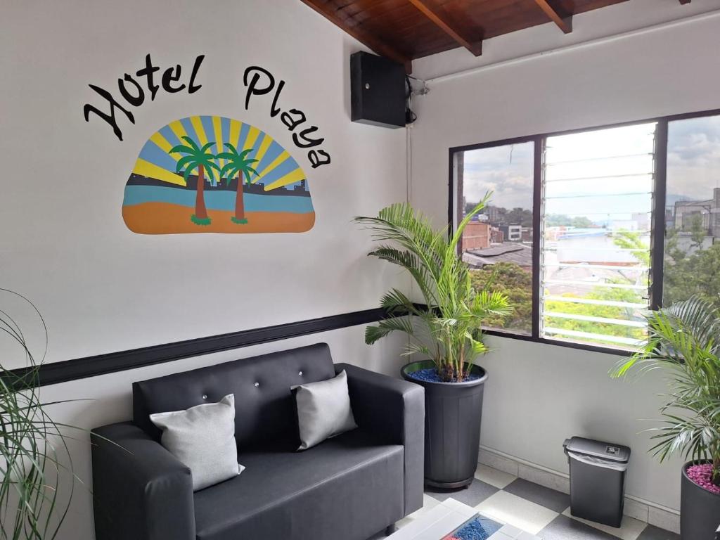 Posezení v ubytování Hotel Playa Sur