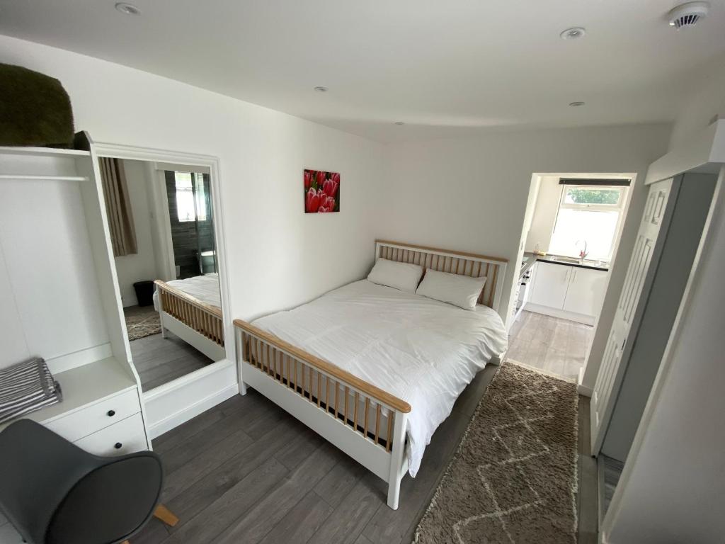 Letto o letti in una camera di The Prince Albert, Whitton