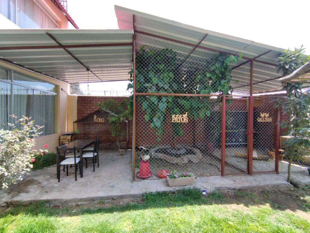 Zahrada ubytování Casa huerta Stuber
