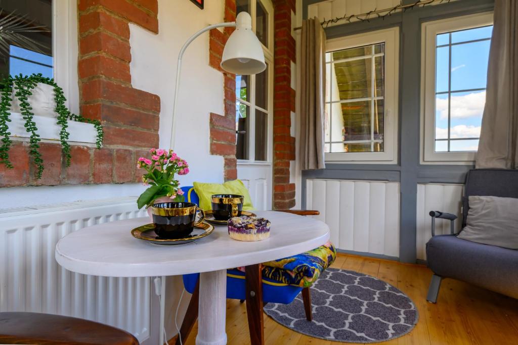 Posezení v ubytování Apartamenty na Piątkę