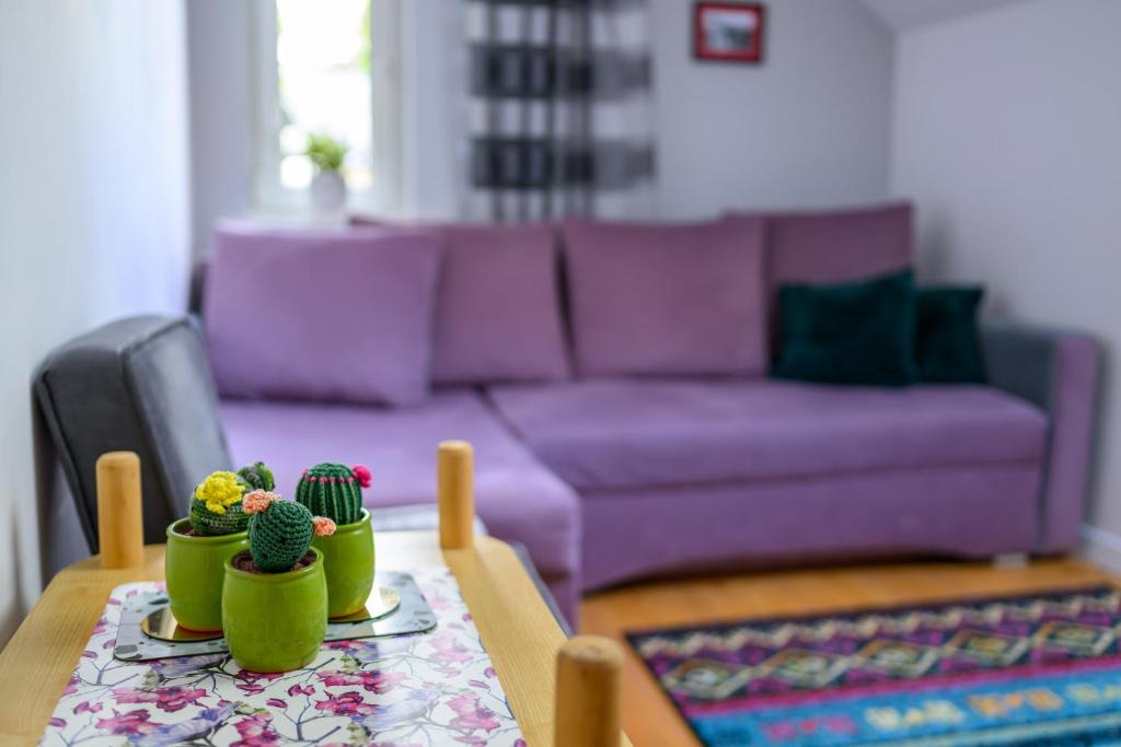 Posezení v ubytování Apartamenty na Piątkę