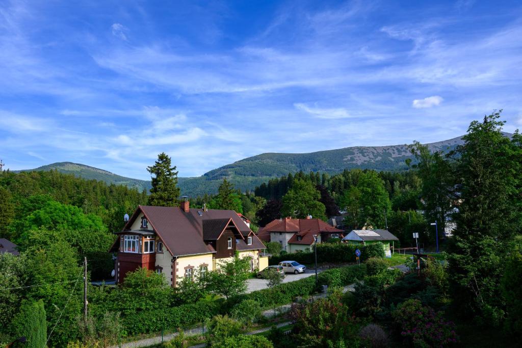 Příroda nedaleko apartmánu