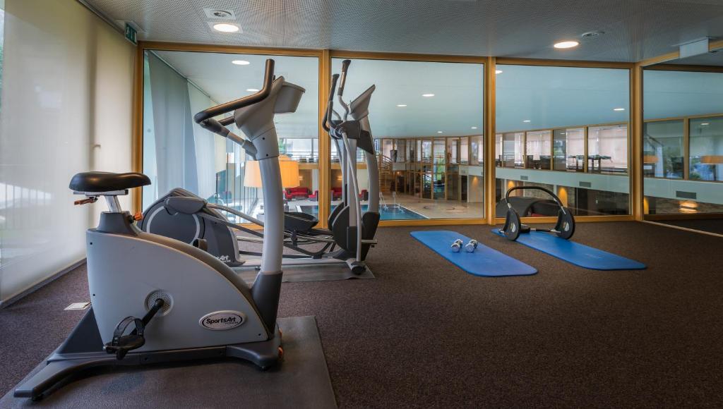 Spordikeskus ja/või sportimisvõimalused majutusasutuses The Christiania Mountain & Spa Resort