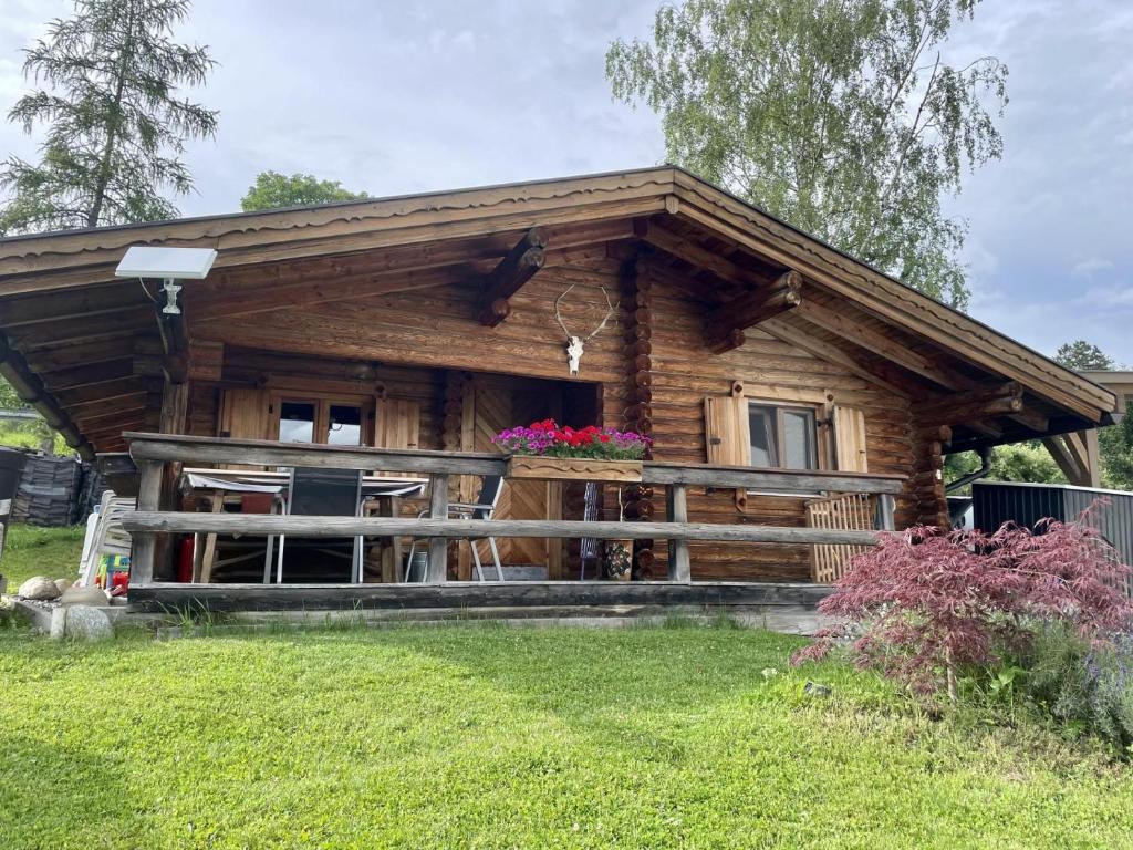 Zahrada ubytování Tiroler Blockhaus